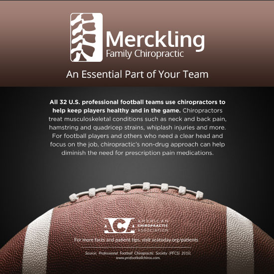 football and chiropractic
