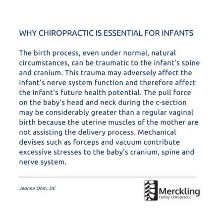 infant chiropractic care