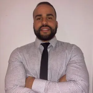 man with folded arms