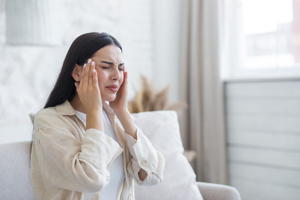 Suffering from a migraine