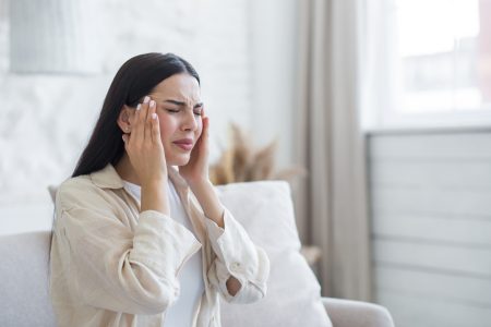 Suffering from a migraine