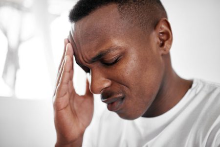 Man with Headache