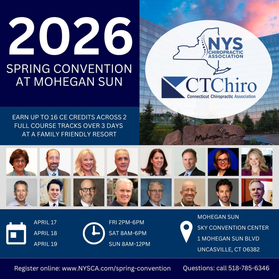convention Spring chiropractic convention flyer